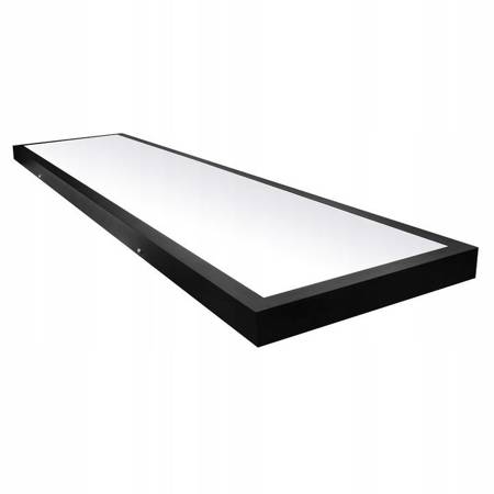 Surfacing panel 120x30 black 60W 6000K